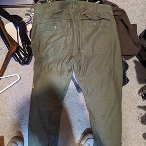 Tellason TE6046 Tellason Tapered Fatigue Pants - Olive Size 30